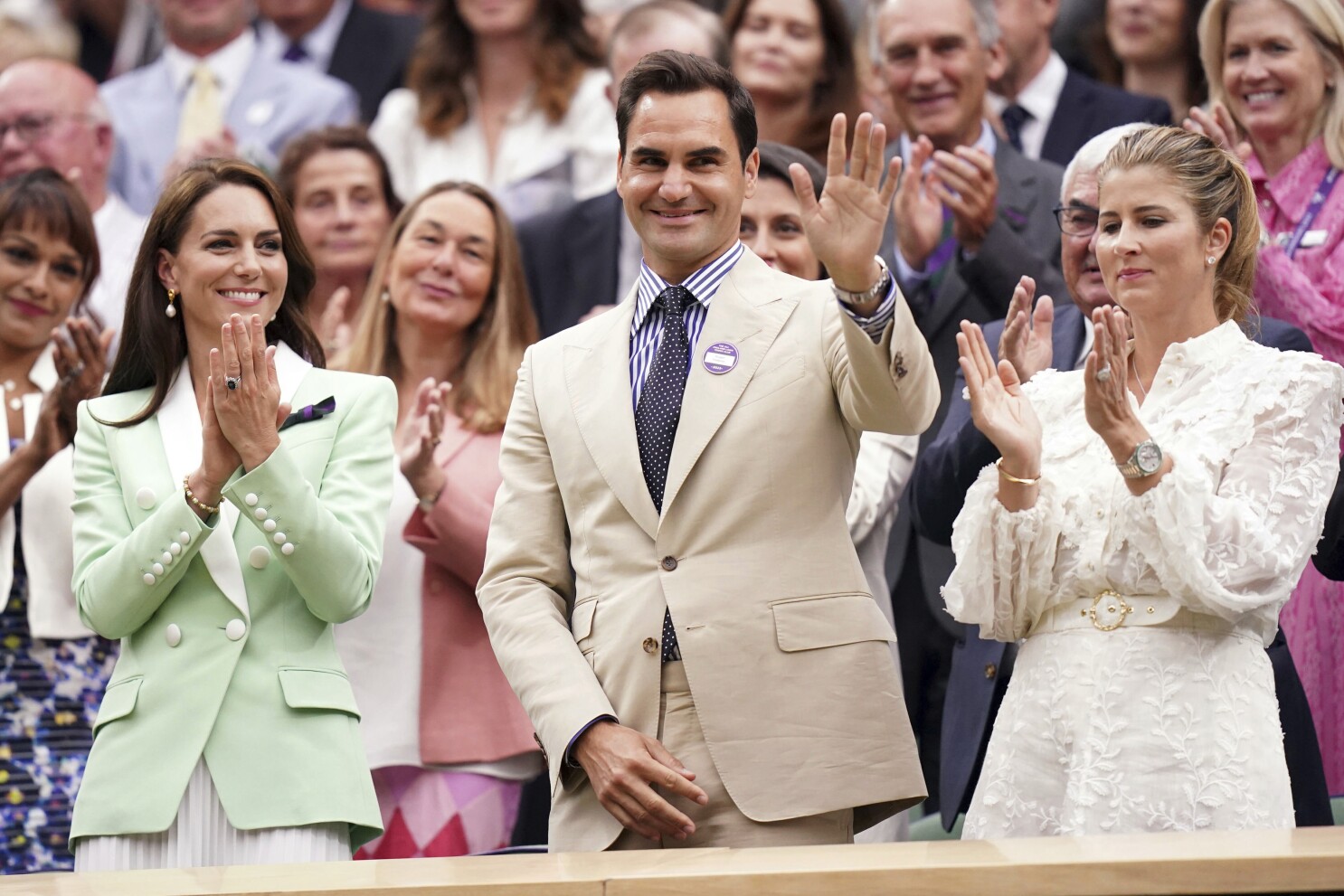 Mirka federer sale wimbledon dress